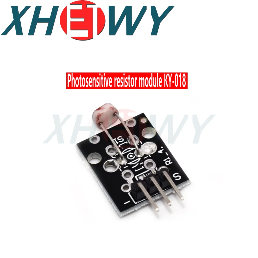 KY-018 3Pin Optical Sensitive Resistance Light Detection Photosensitive Sensor Module for arduino DIY Kit KY018