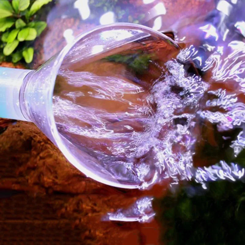 Acrylic  Aquarium Fish Tank Water Pump Filter Water Outlet Nozzle Return Pipe Fitting Aquarium Accessories 360 Degrees