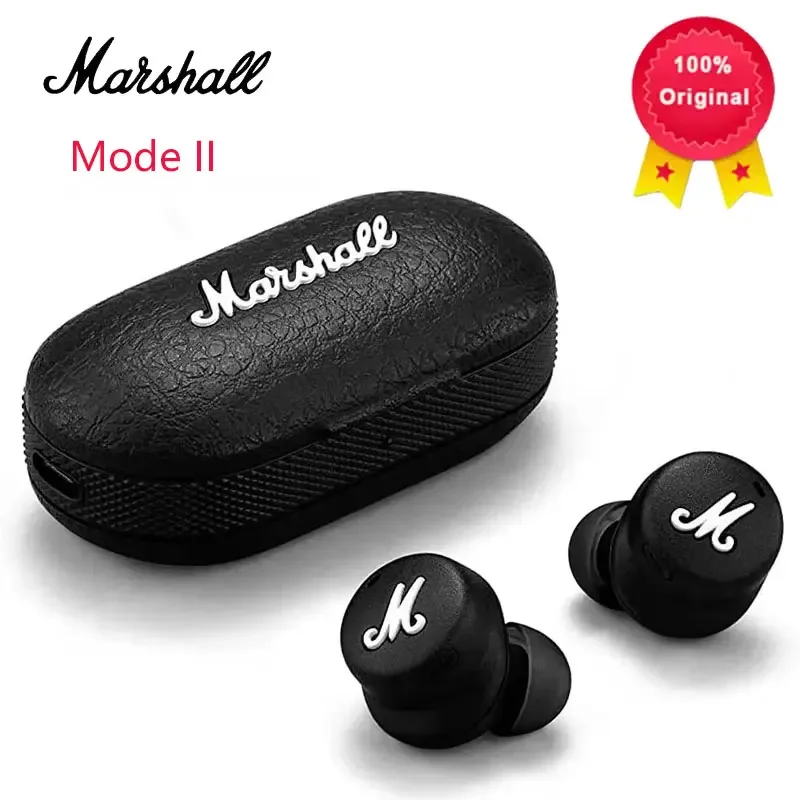 

Беспроводные Bluetooth-наушники Marshall Mode II TWS для спорта и музыки, водонепроницаемые, с шумоподавлением и микрофоном