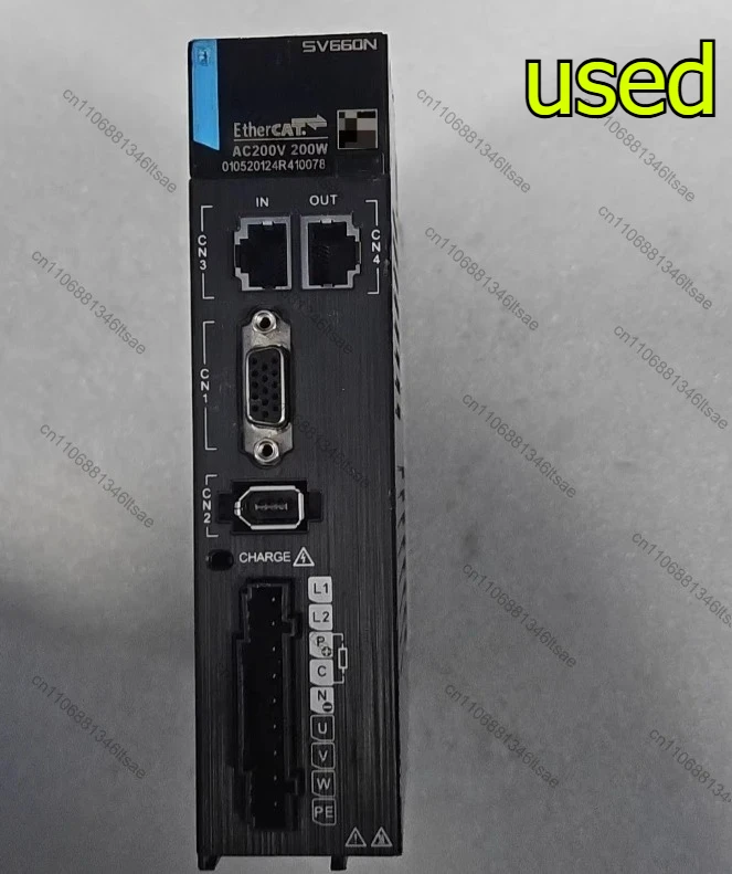 1pcs accessories servo drive sv660ns1r6i-ka 200w power, three-phase input ac200-240v, output 3-phase ac 0-240v 1.6a
