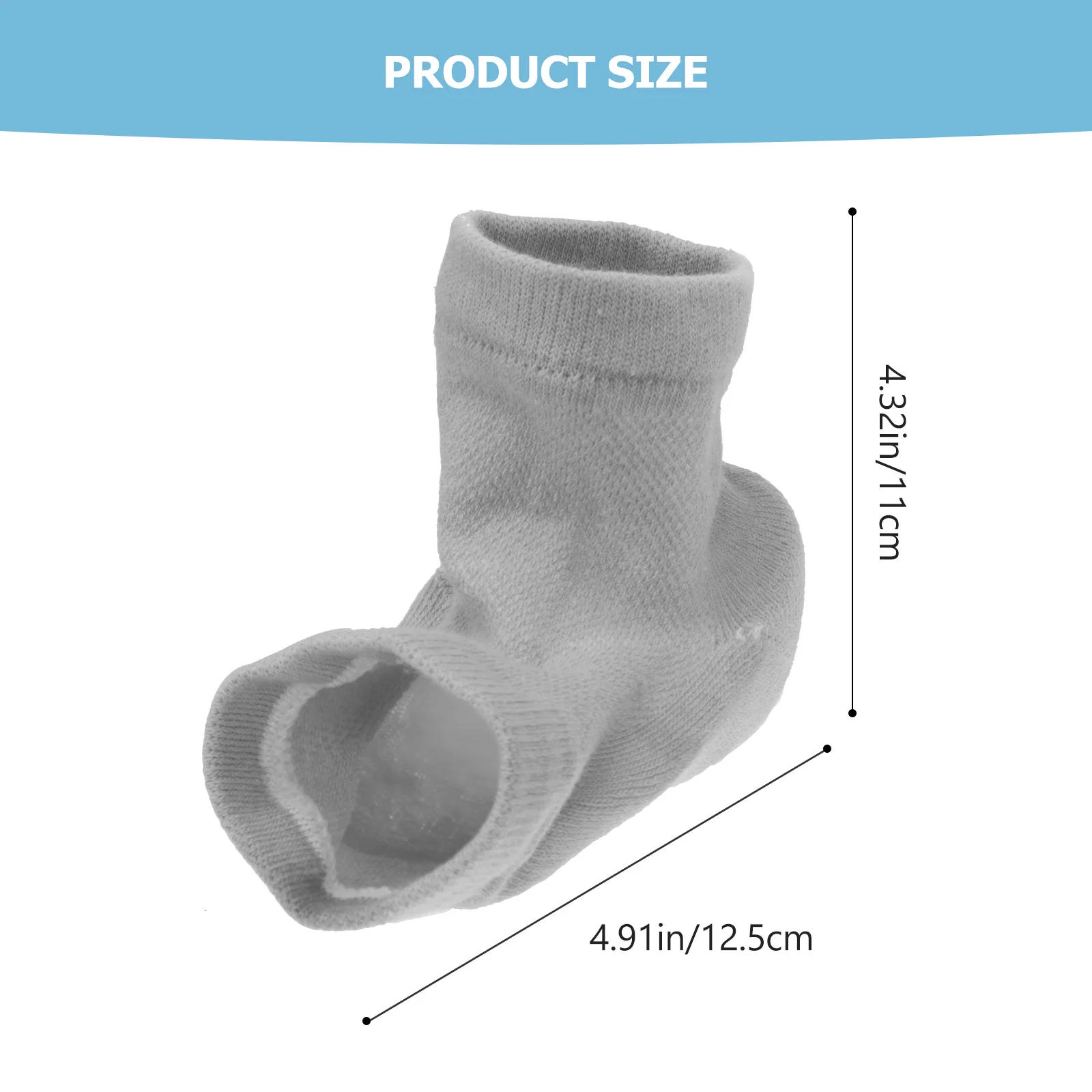 1Set 1Set Onzichtbare Hoogte Toename Inlegzolen Lichtgewicht Antislip Half Pad Comfortabele Inserts Voor Mannen Vrouwen Sok pads