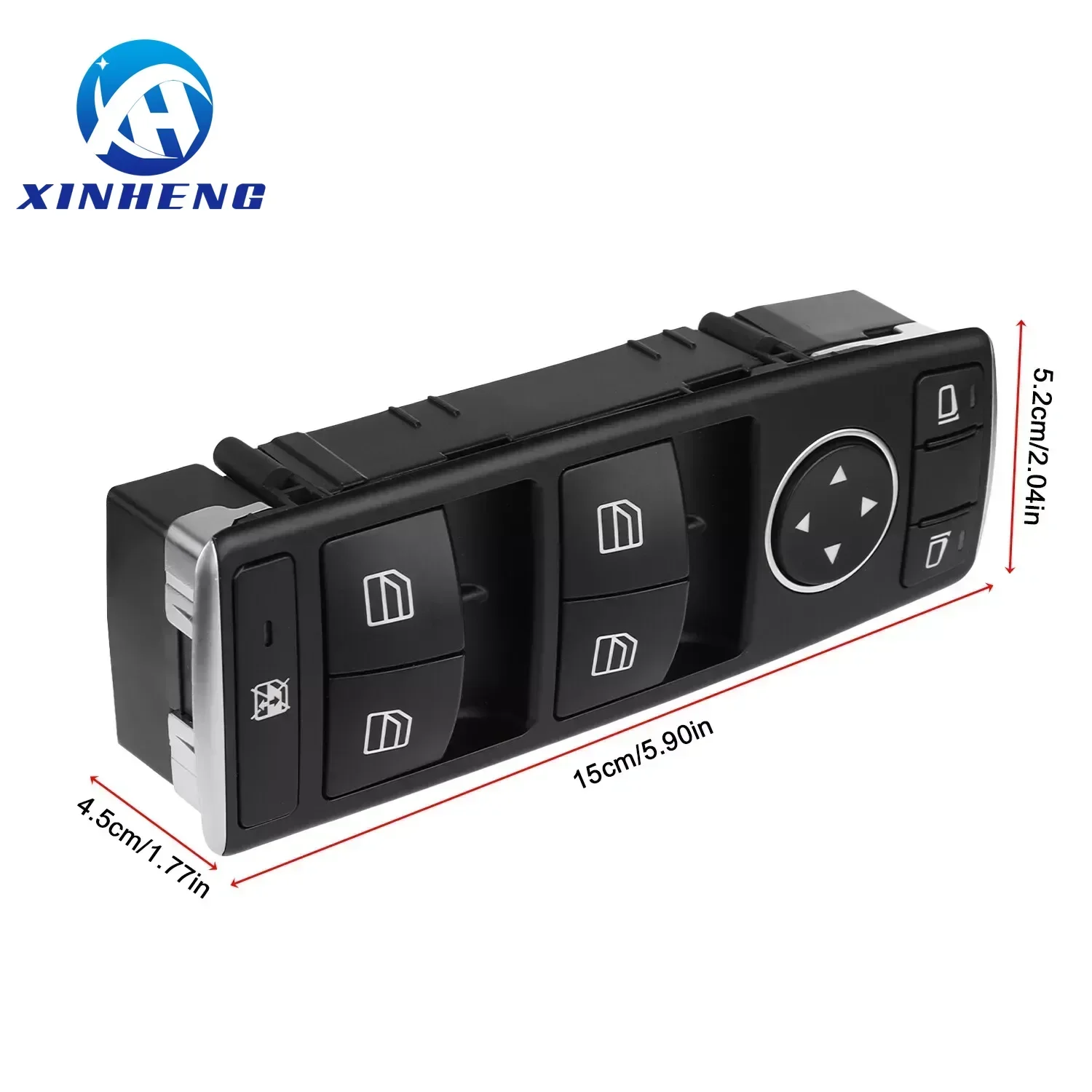 

Driver Side Electric Power Window Master Control Switch For Mercedes W204 W212 W207 C E GLK Class Benz C250 C300 E350 2009-2012