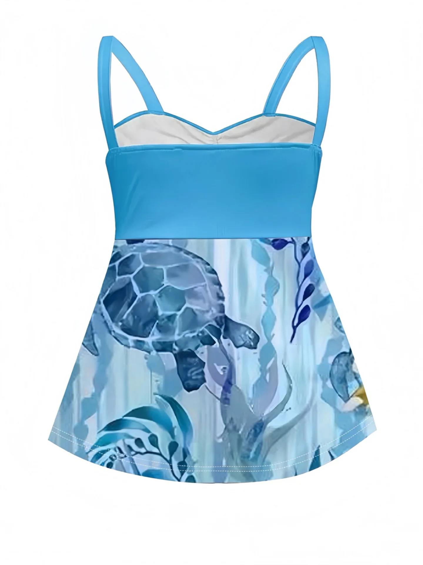 الصيف سترة المرأة مثير حبال القمم الإناث أكمام زر القمم المرأة عطلات الشاطئ الكائنات البحرية طباعة حجم كبير تي شيرت