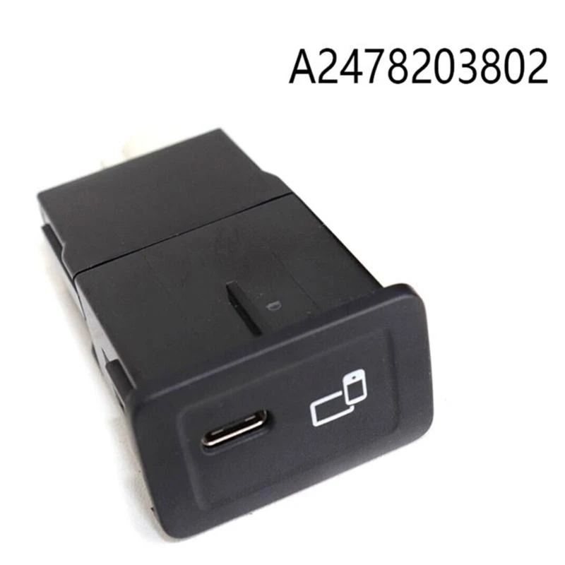 A2478203802 Genuine USB Plug Card Reader Type-C Model For Mercedes Benz A GLA B GLB OEM 2478203802