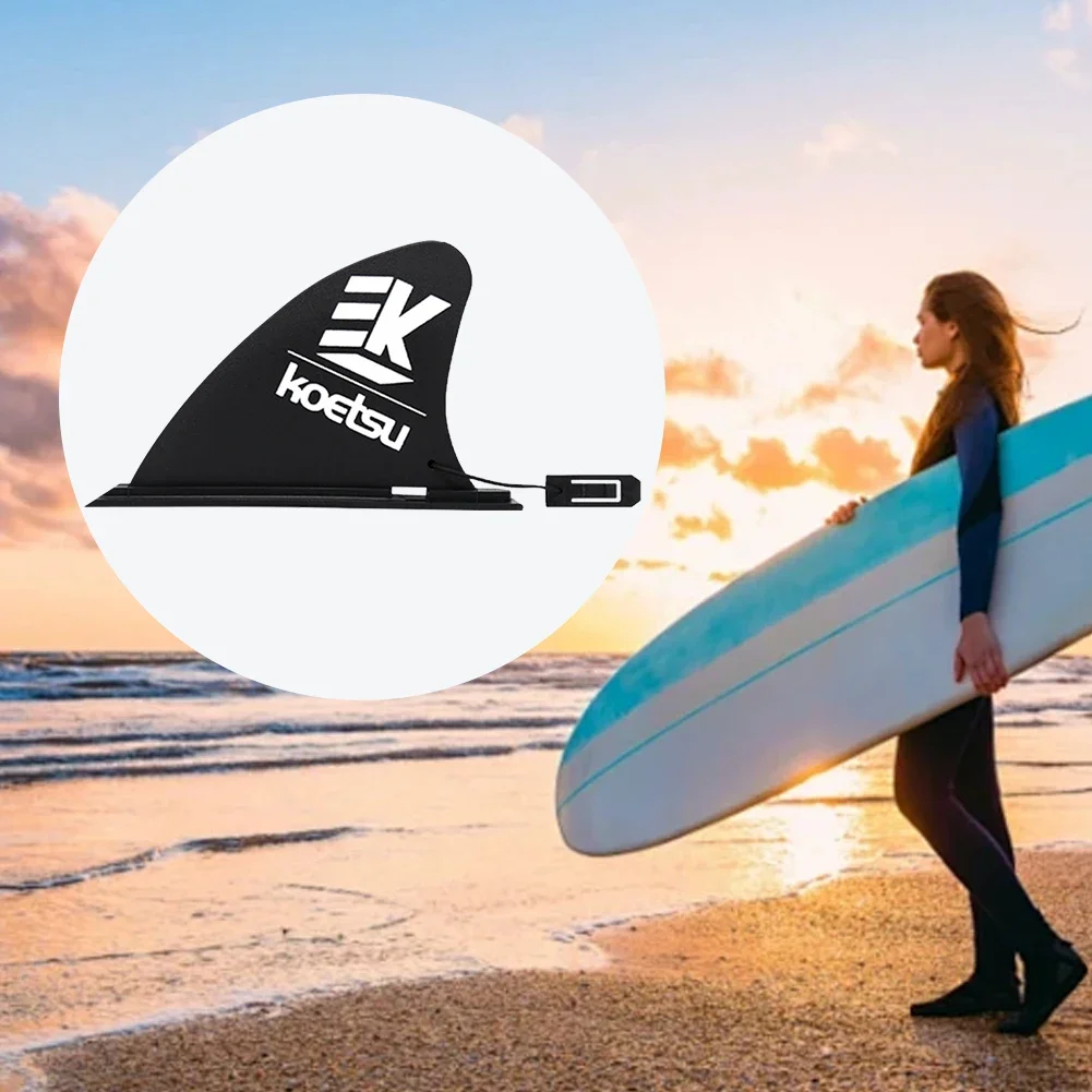 KOETSU Surfboard Fin Quick Release Paddle Board Fin Detachable Surfboard Tail Fin Stand Up Board Fin for Long Board Surfboard view 4