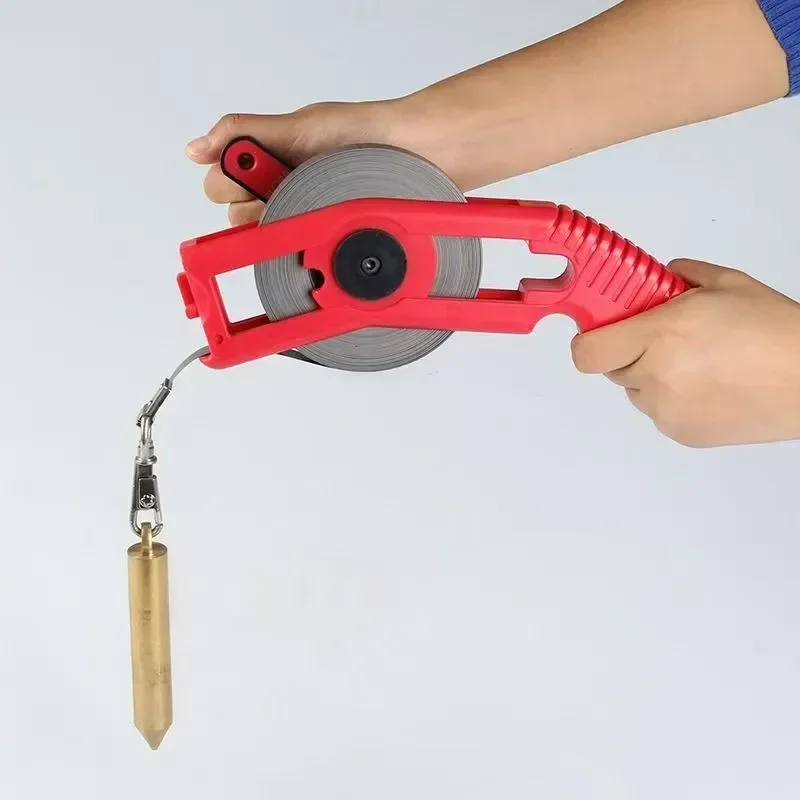 Explosion Proof Stainless Steel Manual Oil Dipstick Water Sounding Tool Marine Metric Measuring Tape Laser Level Gauge for
