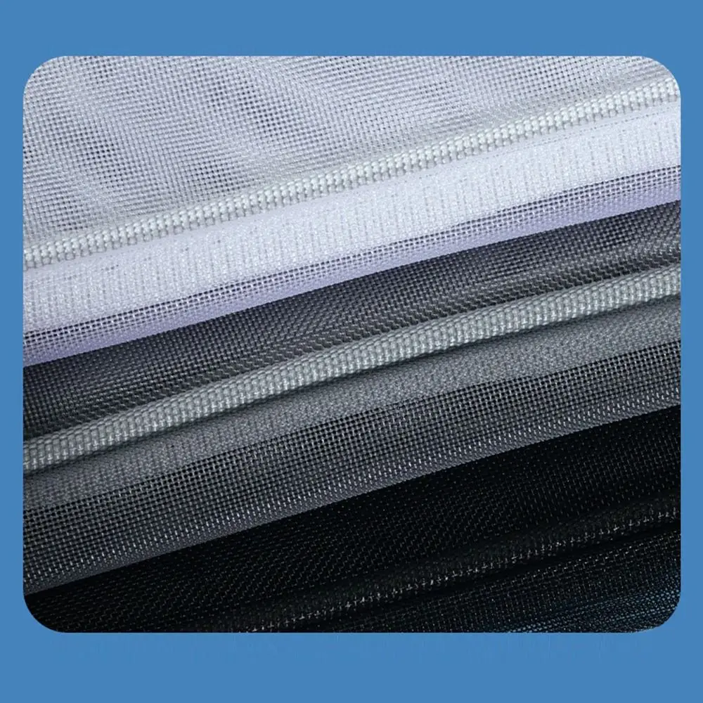 Portable Mesh Zipper Pouch Bag Large Capacity Waterproof File Pockets Breathable Thickened Transparent File Holder Students