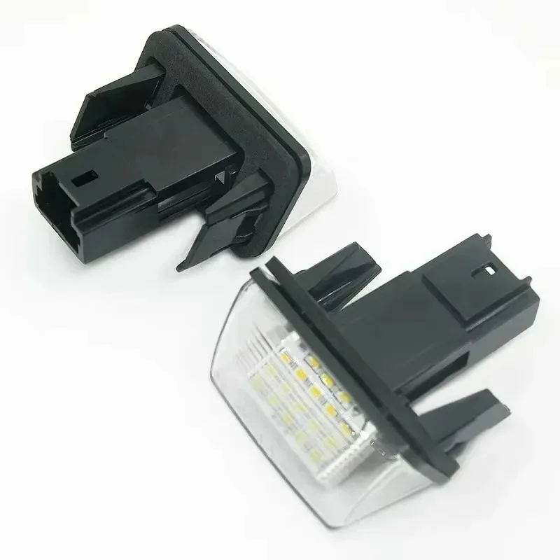 

New For 206 207 307 308 406 C3/C4/C5/C6 LED License Plate Light For 1 Pair LED License Number Plate Lights Lamp