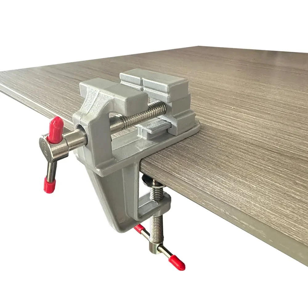 35MM Aluminium Alloy Table Bench Clamp Vise Multi-functional Bench Vise Table Screw Vise for DIY Craft Mold Fixed Repair Tool image 6