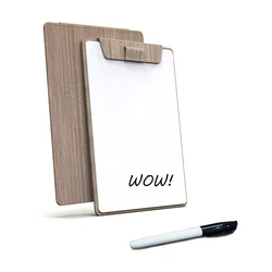 Business Portable Office Erasable PU Tempered Glass Desktop Writing Pad