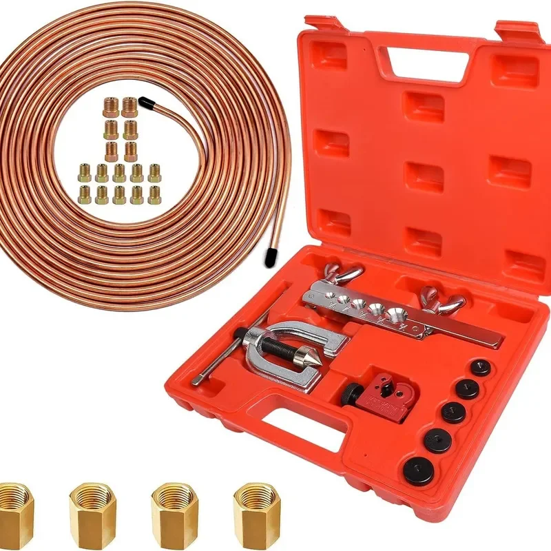for CT-2032D Flanged Copper Tube Reamer Wholesale Flared Tube Expander 3/16 Auto Repair Brake Tube Riveter