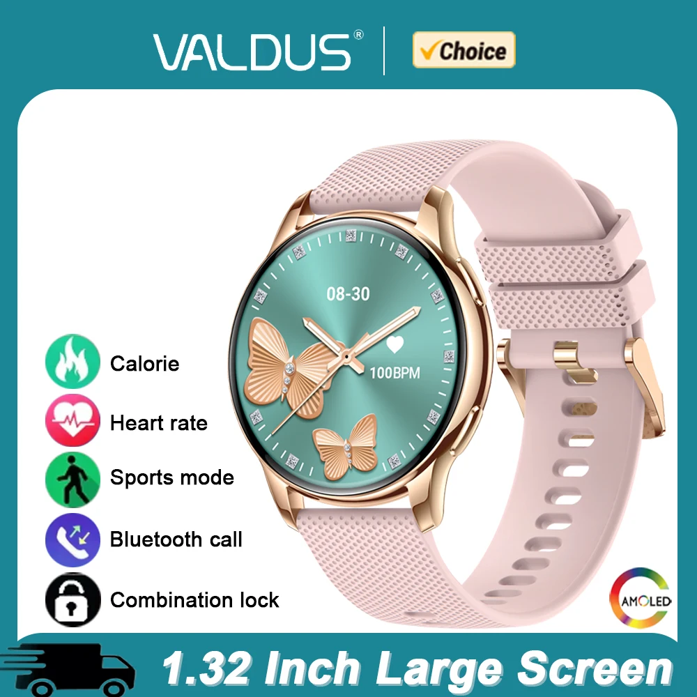 VALDUS VL39 PRO Smartwatch hombre mujer Bluetooth llamada GPS seguimiento detección de ritmo cardíaco modo deportivo impermeable 2024 AMOLED reloj inteligente
