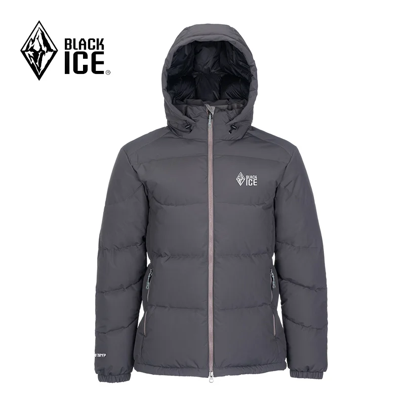 Black Ice F8509/F8512 Thickness Portable Goose Down Jackets Outdoor Winter Hiking Waterproof Warmth Down Coat Men And Women