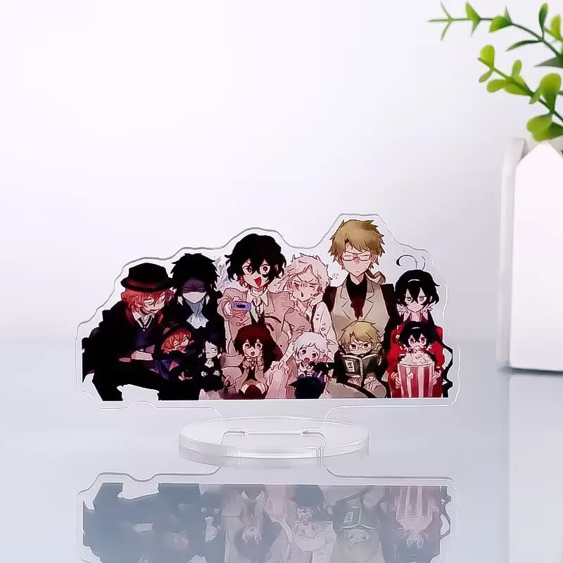 『文豪ストレイドッグス』 アクリルアニメ関連装飾品「太宰治、中原ナカヤ、中島、立川龍之介」