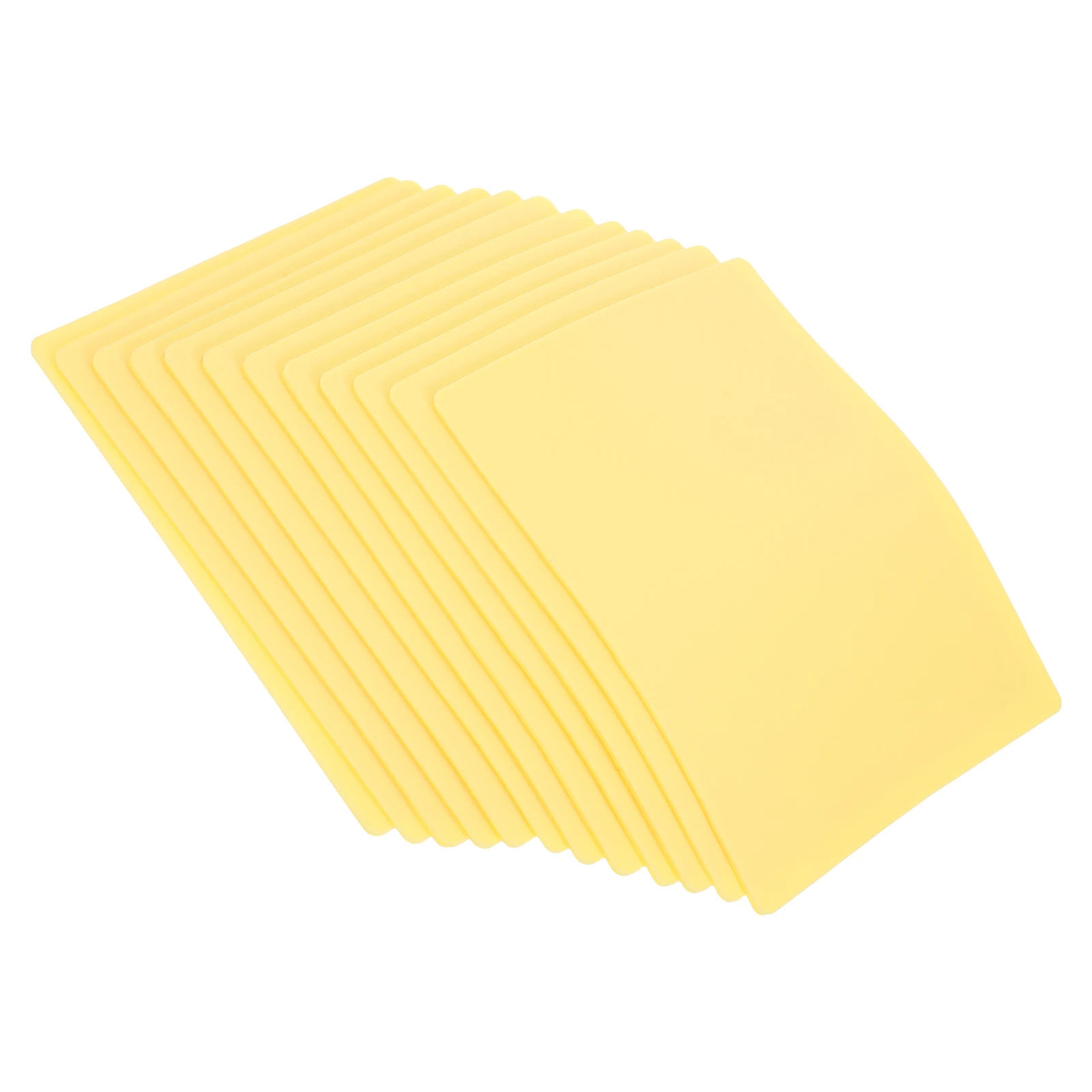 

12 Pcs 3mm Thick Simulated Silicone Skin Fake Tattoo Gel Eyebrows Silica Bottle Bags Lips 19 5X15CM Dual Sided Blank Practice
