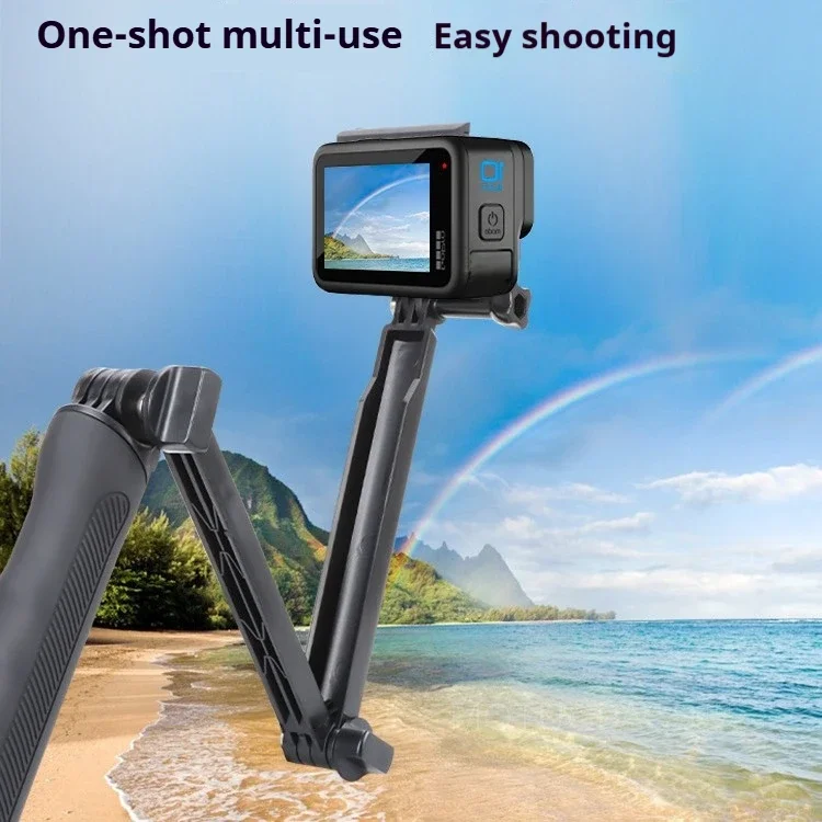 

For GoPro 3-Way Selfie Stick Tripod Handle Extension Arm Multifunctional for GoPro Accessories for Outdoor Sports Photography