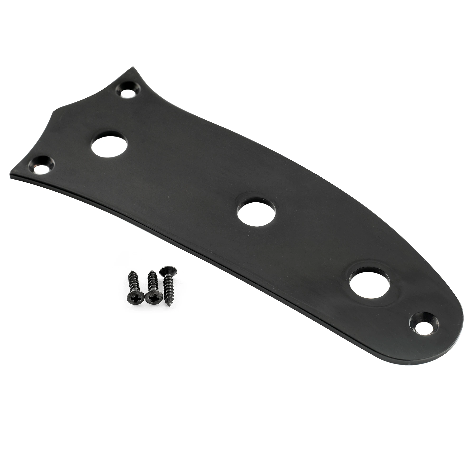 Musiclily Pro Steel 3-Hole Guitar Control Plate for Mustang Style Electric Guitar