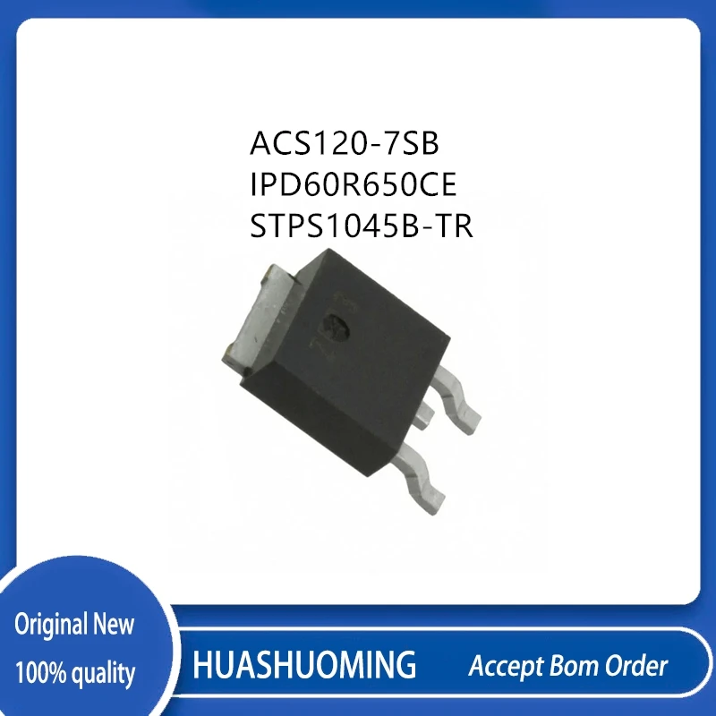 1Pcs/Lot  ACS120-7SB ACS1207S ACS12 IPD60R650CE 60S650CE  60S650 STPS1045B-TR S1045 STPS1045   TO-252