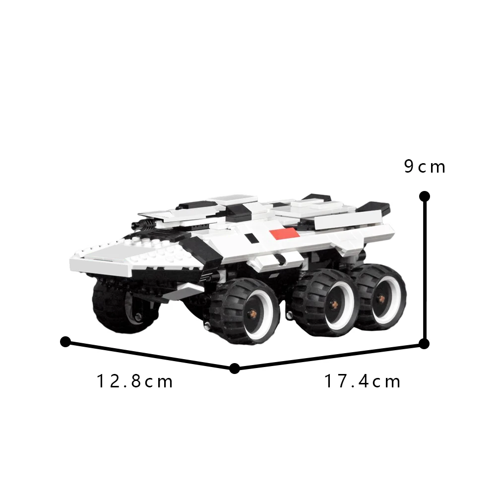 Bloques de construcción de vehículos de combate de infantería Mako MOC M35, Kit de bloques de construcción de tanque de juego de masa militar, modelo de ladrillo para el hogar, bricolaje, juguete mental para niños Gi