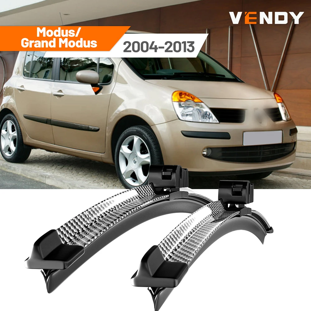 Für Renault Modus Grand Modus 2004-2013 2005 2006 2007 2008 2009 2011 2012 2 Stück Frontscheibenwischerblätter Scheibenwischer