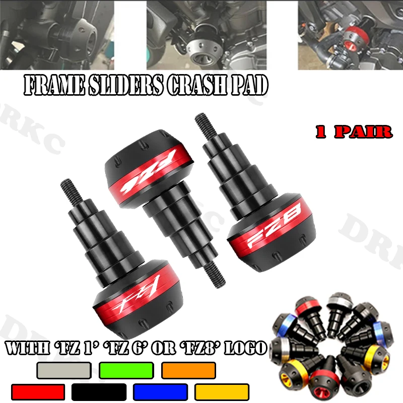 

Motorcycle Frame Sliders Falling Protection Fairing Guard Crash Pad Protector For Yamaha FZ1 FZ6 FZ8