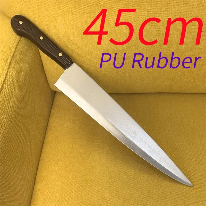 Future Diary Gasai Yuno short knife sword universal kitchen knife weapons Halloween cos props PU rubber toy sword and knife