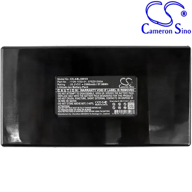 Cameron Sino 2300mAh/3400mAh Lawn Mowers Battery for Ambrogio Alex, L30,L50, L75,L85 Deluxe, L 60 B, for Tech Line D7