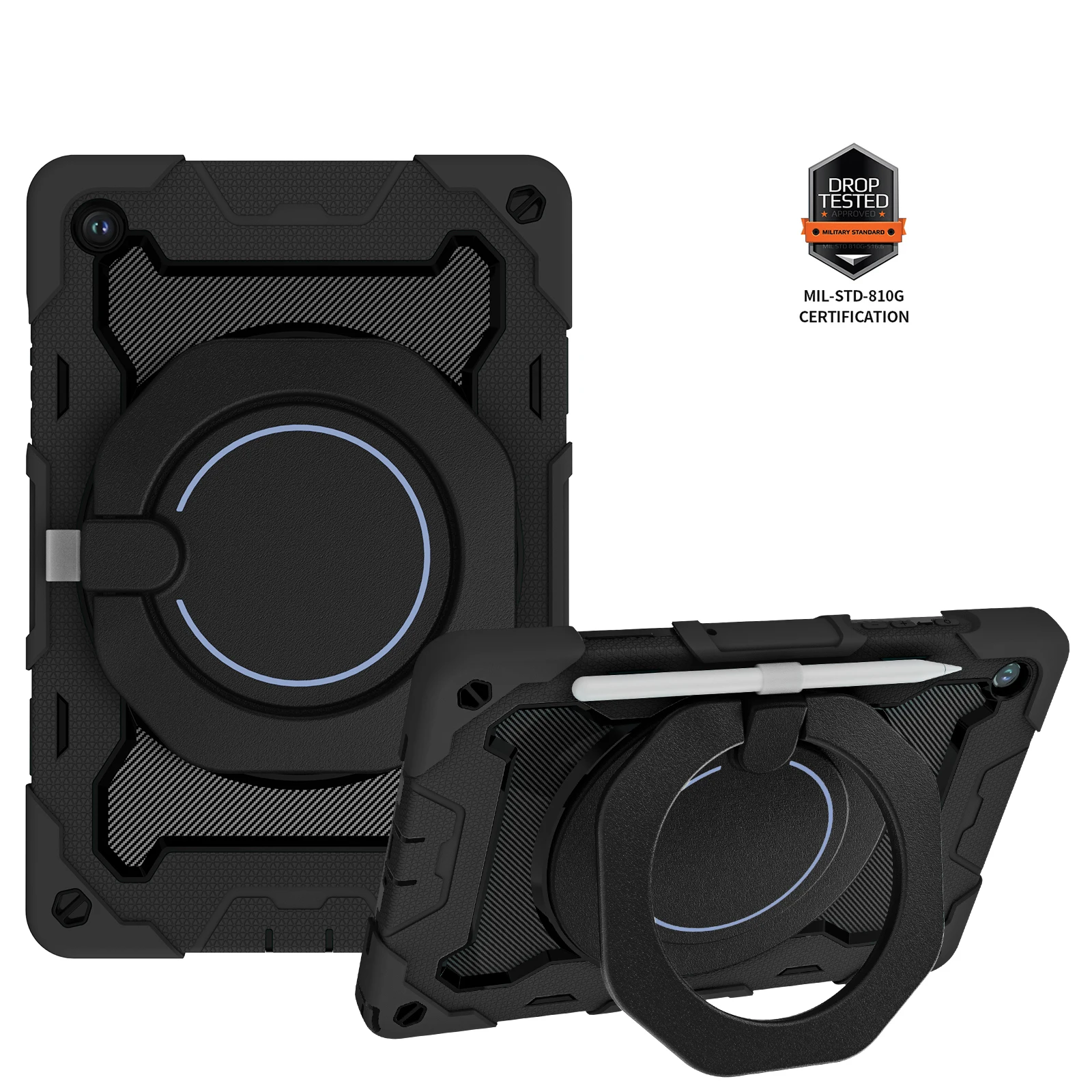 삼성 갤럭시 탭 A9 플러스용 커버, 11 인치 케이스, SM-X210 SM-X216B SM-X218U 아머 코크 펀다 키즈 EVA 태블릿 안전 핸들 스탠드