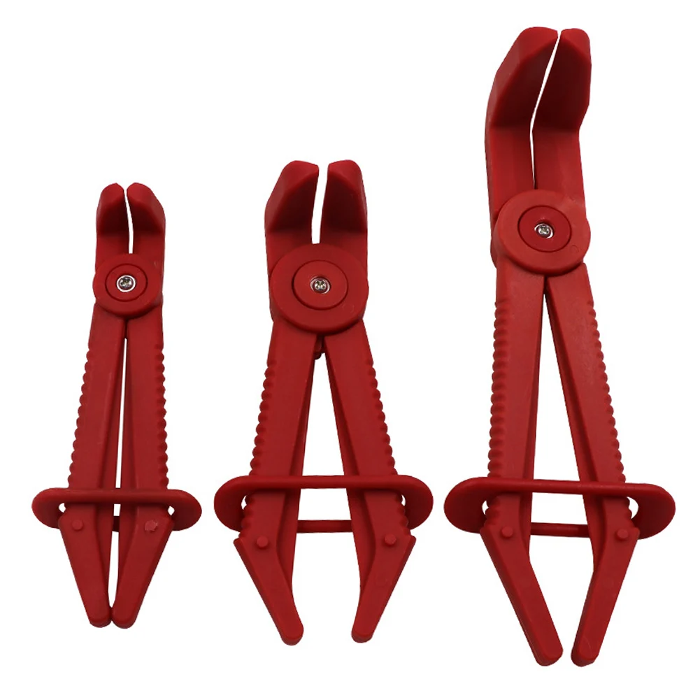 3-Piece Hose Pinching Pliers Kit ABS for Flexible Clamps Tubing Tools Used in Automotive Plumbing and HVAC Systems