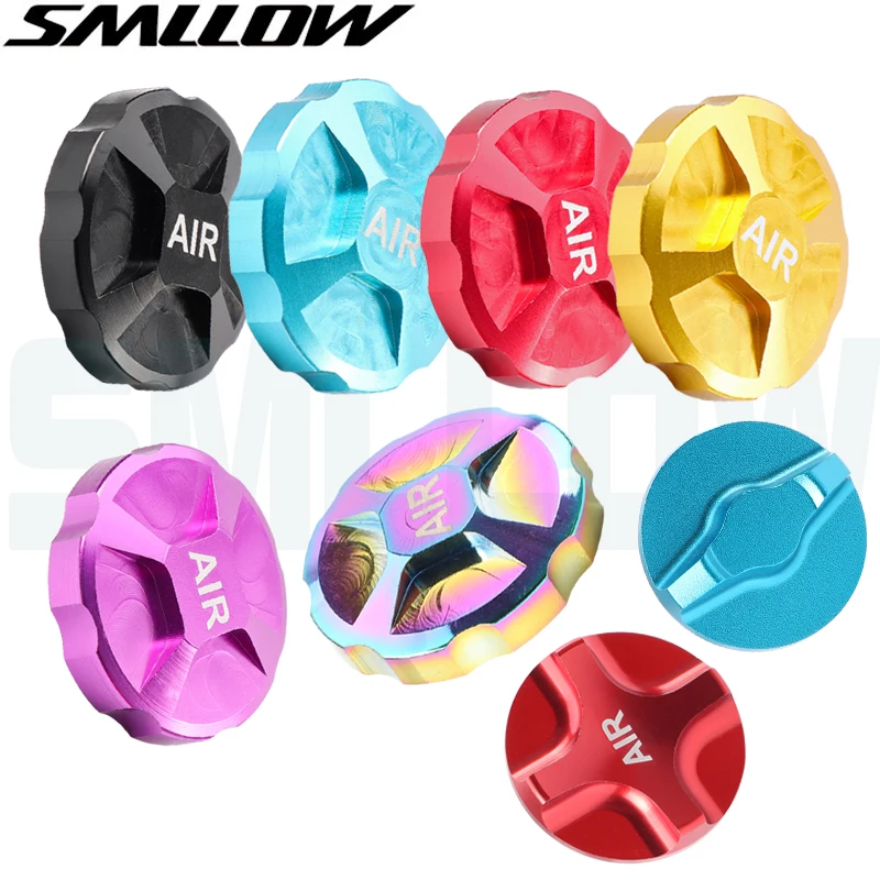 Bicycle Suspension Fork Cap Parts Manual Cover Aluminum Alloy Bike Air Cap Fork Protector For Manitou Magura FOX DT ROCK SHOX