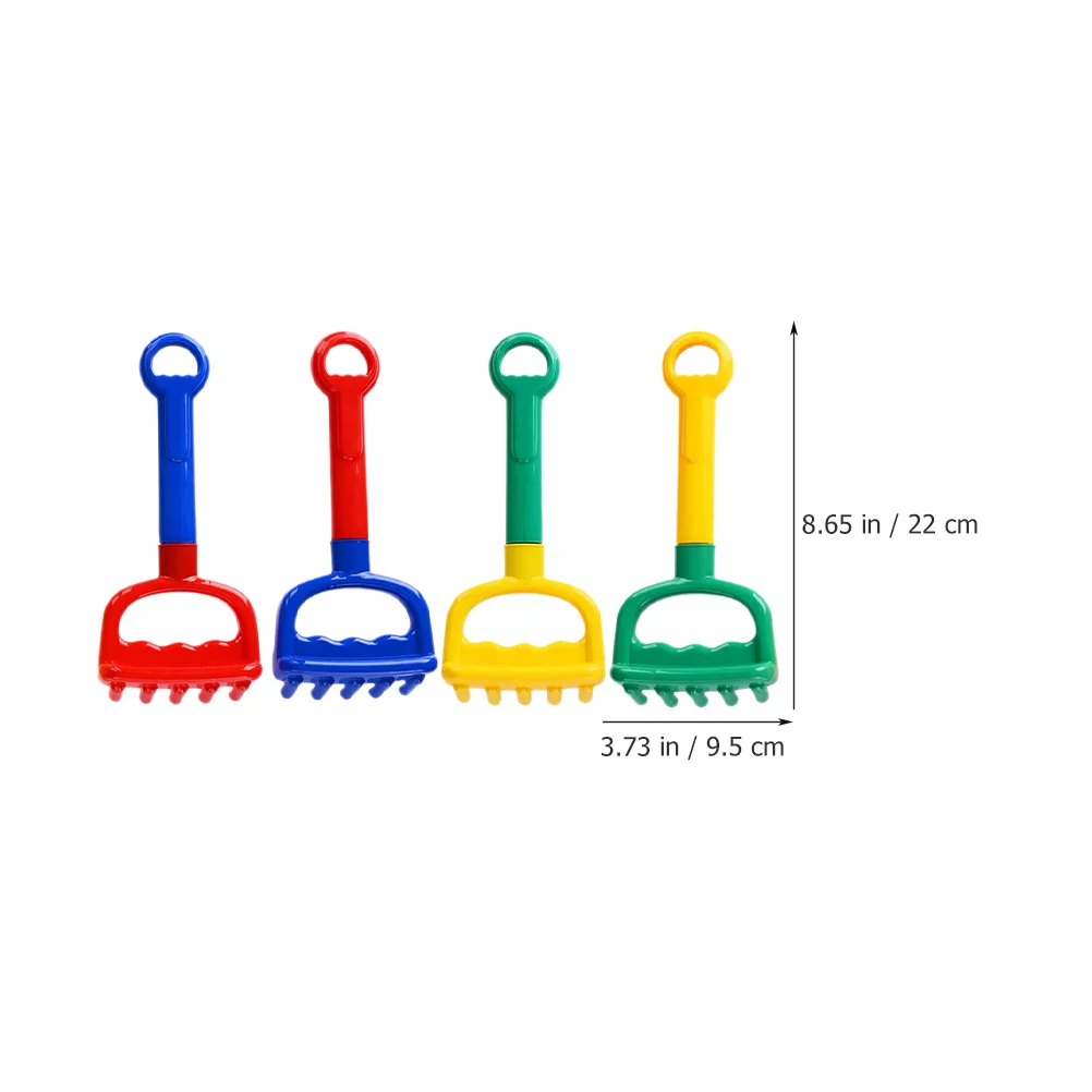 8 Pcs Children's Beach Toys Sand Party Plaything Kids Gardening Tools Rake For Baby