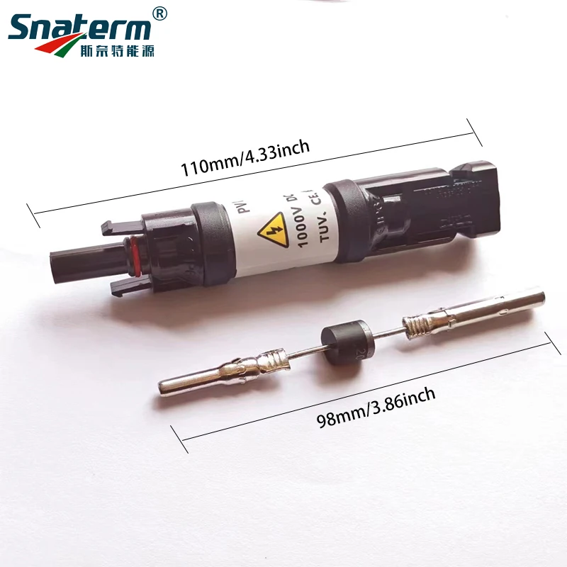 5/10pcs 10A 15A 20A 30A Best quality diode connection Blocking Diode to connect solar panels in parallel Solar diode connector