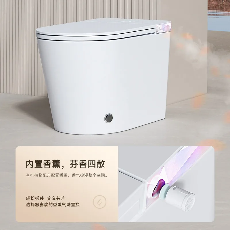 Fully automatic induction household smart toilet cleaning and drying electric integrated type