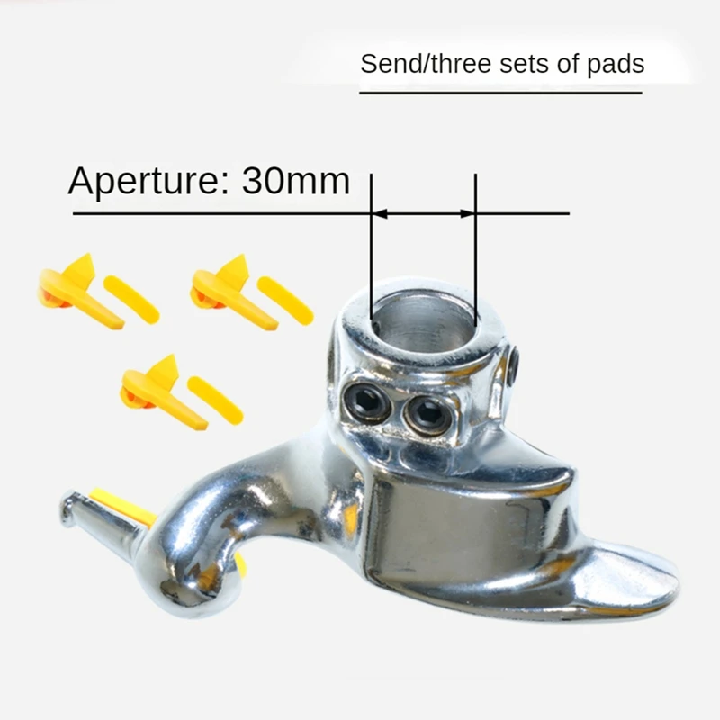 Automóvel Trocador De Pneus, Demount Duck Head Tool, 30mm Rim Protector, Peças De Reposição, Montagem, 3 Pares