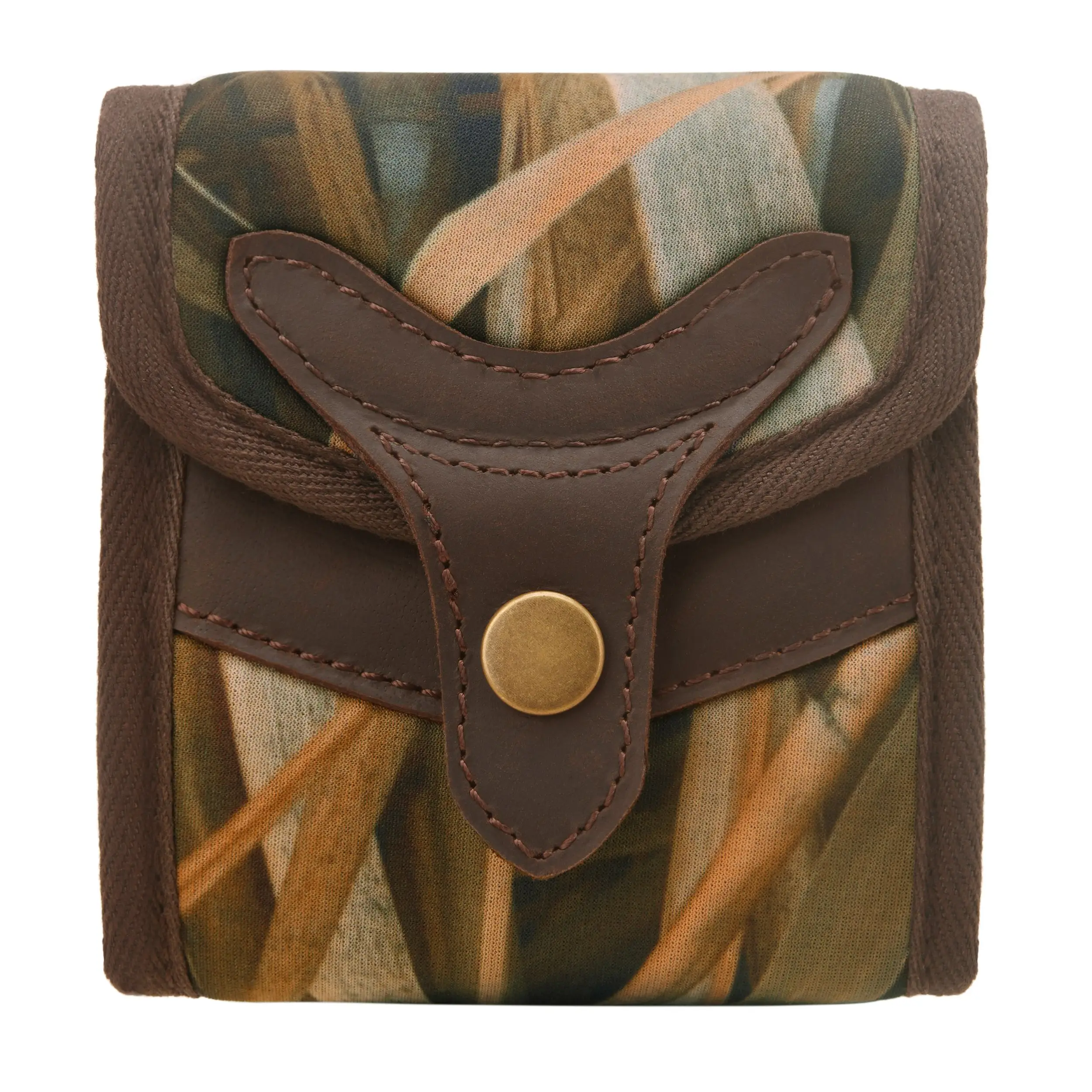 

Rifle Ammo Wallet Pouch, 12 Rounds Foldable Cartridge Bullet Holder Shell Storage for .308 .44 .45-70 .30-06