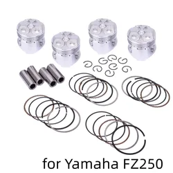 48mm Pin 14mm STD 250CC Motorcycle Engine Parts Piston Rings Kit for Yamaha FZ250 FZR250R 1HX FZ 250 FZR250 FZR 250