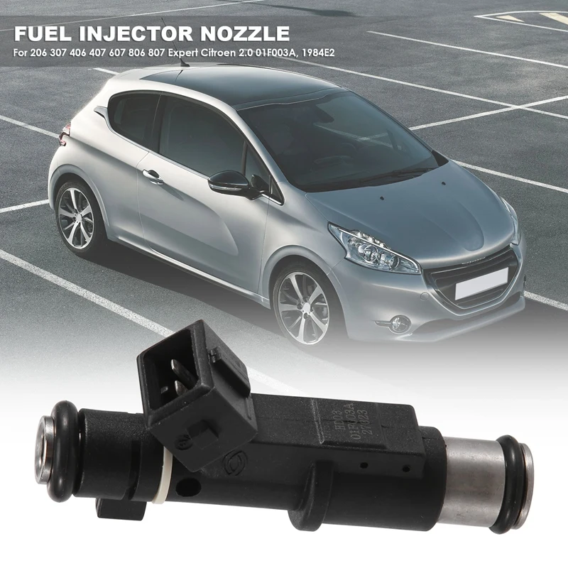 New Fuel Injector For Peugeot 206 307 406 407 607 806 807 Expert Citroen 2.0 01F003A, 1984E2, 75116328, 0280156328