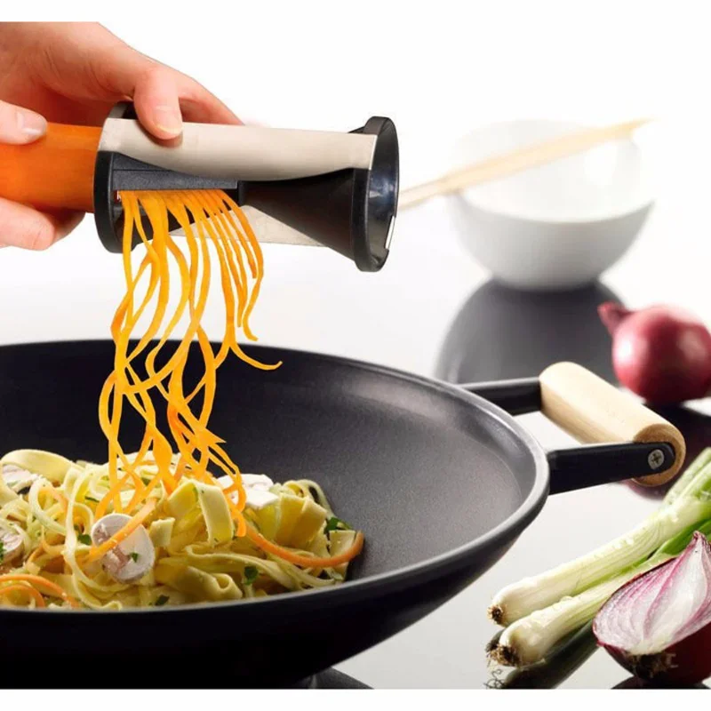 Vegetable Spiralizer Cutter Zucchini Pasta Noodle Spaghetti Maker Spiral Slicer Complete Bundle