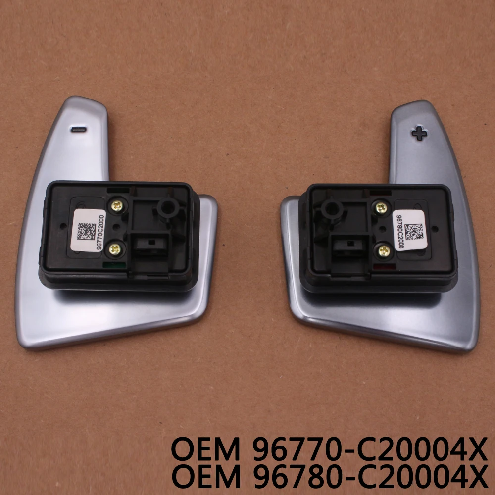 Car Paddle Shifters Steering Wheel Shift For Hyun-dai Sonata LF 2015-2018 96770-C20004X 96780-C20004X Function Upgrade