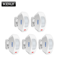 KERUI P817 Wireless PIR Infrared Curtain Motion Detector Sensor Burglar Alarm System Detector for W181 W202 W204 KERUI Alarm