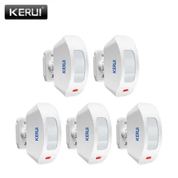 KERUI P817 Wireless PIR Infrared Curtain Motion Detector Sensor Burglar Alarm System Detector for W181 W202 W204 KERUI Alarm