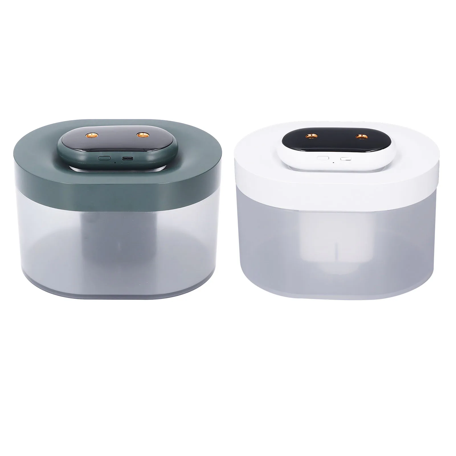 Cool Mist Air Humidifier Compact Essential Oil Diffuser Low Noise LED Display Interface Convenient Water Refilling for Bedroom