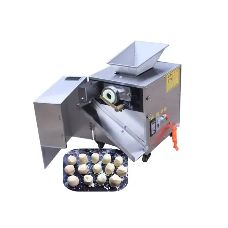 60 Pcs/Min Pizza / Bakery Dough Rounder Ball Production 20 To Dough Divider Rounder Cutting Machine Dough Divider Rounder
