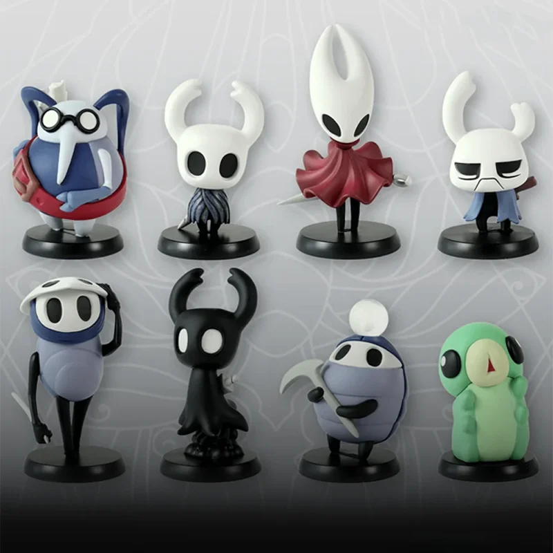 Q نسخة جوفاء فارس الحرير أغنية فارس الدبور نكش Zote Quirrel الظل كورنيفر Myla بولي كلوريد الفينيل أرقام نموذج دمية لعبة جمع هدية #1