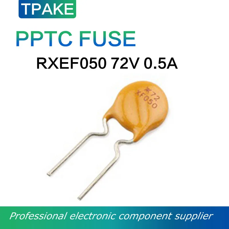 Фото RXEF050 XF050 72 В 0,5 А 500 мА PPTC Термистор с самовосстанавливающимся предохранителем