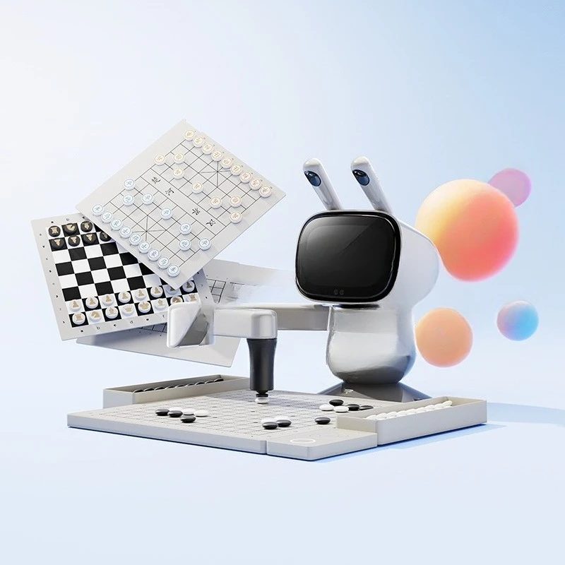 

AI играет в шахматы и изучают робот Go Gobang