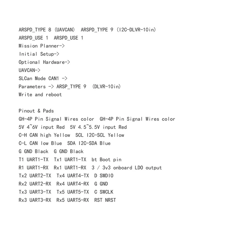 【ラストチャンス！】2X Matek ASPD-DLVR デジタル対気速度センサー RC FPV レーシングフリースタイル飛行機ドローン F765-Wing フライトコントロール用