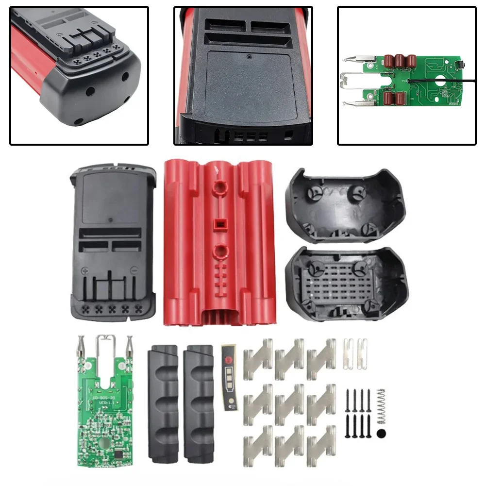 Imagem -06 - Placa de Circuito Pcb de Caixa de Plástico de Bateria Gbh36v-li para Bosch 36v Gbh36v-li Kit de Caixa de Bateria de Íon-lítio Baterias de Ferramentas Elétricas