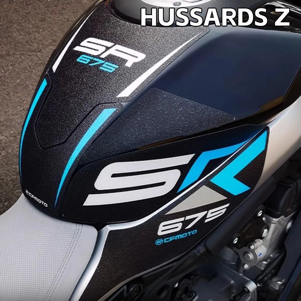 For CFMOTO 675SR 675 SR 675 SS CF Moto 675SR-R 675 SR-R Motorcycle Tank Pad Sticker Anti Slip Gas Knee Grip Protection Decals