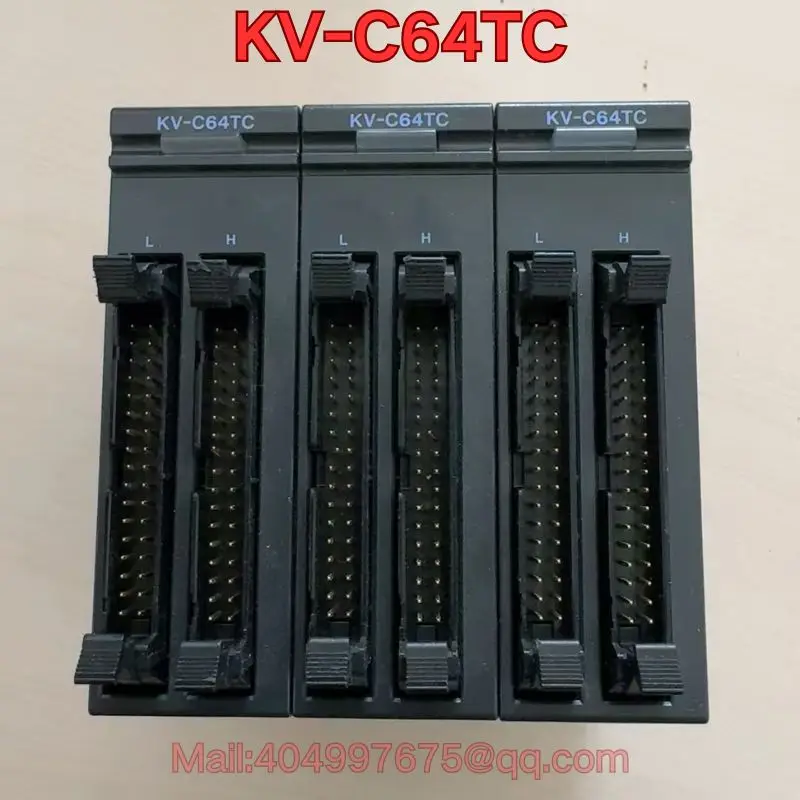 Second-hand KV-C64TC PLC module function test is normal Original authentic Latest Quotation for 2026